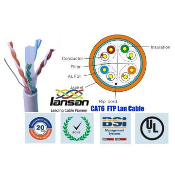 Cat6 4P 0.48MM CCA FTP lan Kabel